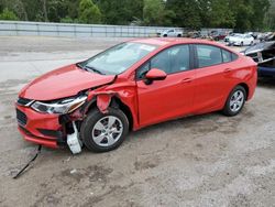 2016 Chevrolet Cruze LS en venta en Greenwell Springs, LA