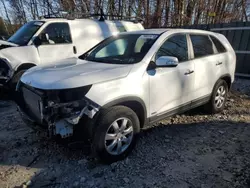 Salvage cars for sale at Candia, NH auction: 2012 KIA Sorento Base