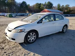 Honda salvage cars for sale: 2009 Honda Civic LX