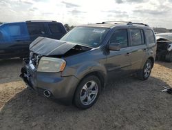 Salvage cars for sale at San Antonio, TX auction: 2012 Honda Pilot EXL