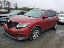 Salvage cars for sale at Spartanburg, SC auction: 2016 Nissan Rogue S