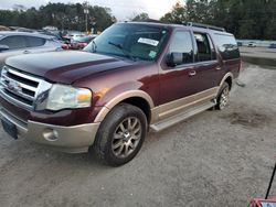 Ford salvage cars for sale: 2011 Ford Expedition EL XLT