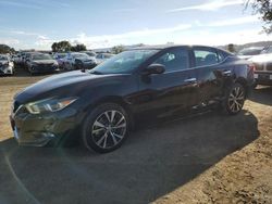 Salvage cars for sale at San Martin, CA auction: 2017 Nissan Maxima 3.5S