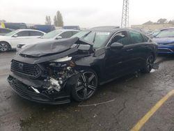 Salvage cars for sale at Hayward, CA auction: 2024 Honda Accord Hybrid Sport