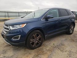 Salvage cars for sale at Chatham, VA auction: 2017 Ford Edge Titanium