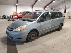 Salvage cars for sale from Copart Center Rutland, VT: 2006 Toyota Sienna CE