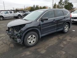 Honda salvage cars for sale: 2016 Honda CR-V LX