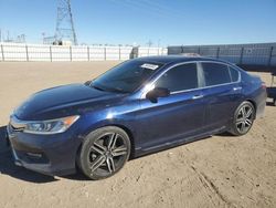 Salvage Cars with No Bids Yet For Sale at auction: 2016 Honda Accord Sport