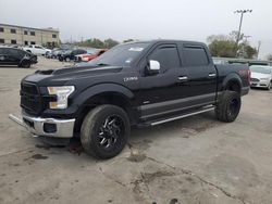 Ford salvage cars for sale: 2016 Ford F150 Supercrew