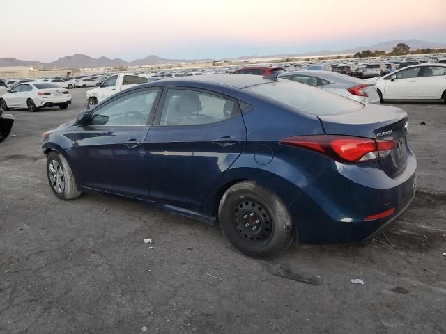 2016 Hyundai Elantra SE