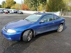 Chevrolet salvage cars for sale: 2003 Chevrolet Cavalier