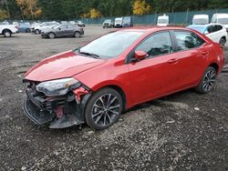 Toyota salvage cars for sale: 2017 Toyota Corolla L