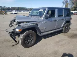 Vehiculos salvage en venta de Copart Dunn, NC: 2019 Jeep Wrangler Unlimited Sport