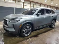 Infiniti salvage cars for sale: 2024 Infiniti QX60 Luxe