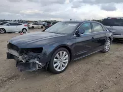 Salvage cars for sale at Houston, TX auction: 2016 Audi A8 L Quattro