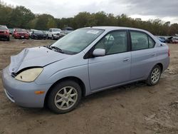 Salvage cars for sale at Conway, AR auction: 2002 Toyota Prius