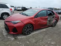 Salvage cars for sale at Indianapolis, IN auction: 2018 Toyota Corolla L