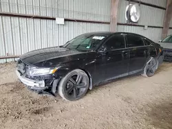 Honda salvage cars for sale: 2018 Honda Accord Sport