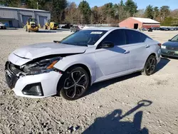 Salvage cars for sale at Mendon, MA auction: 2024 Nissan Altima SR