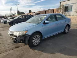 Toyota Camry Base salvage cars for sale: 2012 Toyota Camry Base