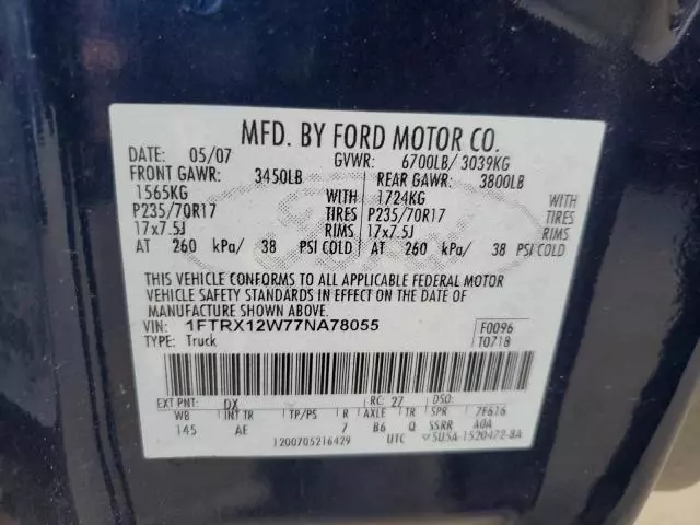 2007 Ford F150