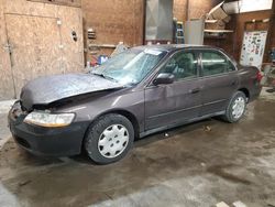 Honda Accord lx Vehiculos salvage en venta: 1999 Honda Accord LX