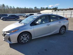 Salvage cars for sale at Windham, ME auction: 2020 Toyota Prius Prime LE