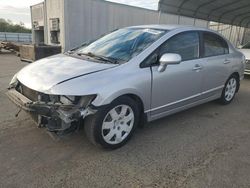 Salvage cars for sale at Fresno, CA auction: 2011 Honda Civic LX