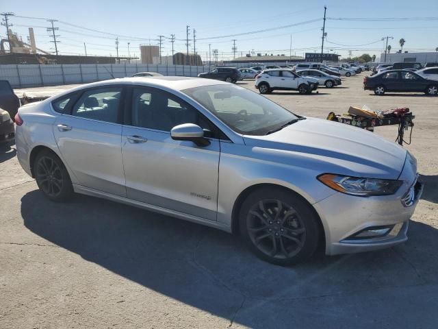 2018 Ford Fusion SE Hybrid