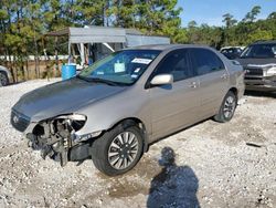 Toyota Corolla ce salvage cars for sale: 2005 Toyota Corolla CE