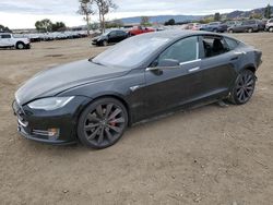 Tesla Model s Vehiculos salvage en venta: 2014 Tesla Model S