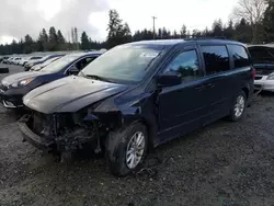 Vehiculos salvage en venta de Copart Graham, WA: 2013 Dodge Grand Caravan SXT