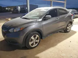 Salvage cars for sale at auction: 2016 Honda HR-V EXL