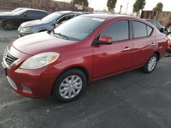 Nissan salvage cars for sale: 2012 Nissan Versa S