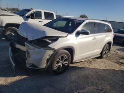 Carros salvage sin ofertas aún a la venta en subasta: 2016 Toyota Highlander XLE