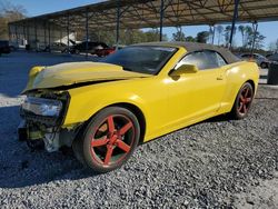 Salvage cars for sale at Cartersville, GA auction: 2015 Chevrolet Camaro LT