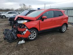 Salvage cars for sale from Copart Cleveland: 2019 Ford Ecosport SE