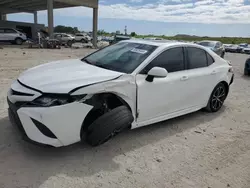 Salvage cars for sale at West Palm Beach, FL auction: 2020 Toyota Camry SE