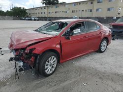 Salvage cars for sale at Opa Locka, FL auction: 2024 Toyota Camry LE