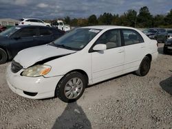 Toyota salvage cars for sale: 2003 Toyota Corolla CE