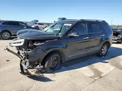 Ford Explorer xlt salvage cars for sale: 2013 Ford Explorer XLT