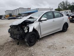 KIA rio Vehiculos salvage en venta: 2019 KIA Rio S