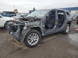 Salvage cars for sale at Woodhaven, MI auction: 2022 Jeep Grand Cherokee L Laredo