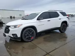 Chevrolet Traverse salvage cars for sale: 2021 Chevrolet Traverse Premier