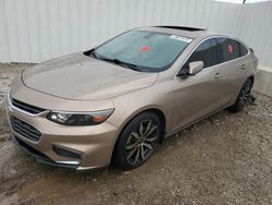 Chevrolet salvage cars for sale: 2018 Chevrolet Malibu LT