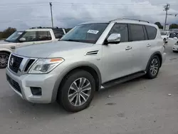 Nissan salvage cars for sale: 2018 Nissan Armada SV