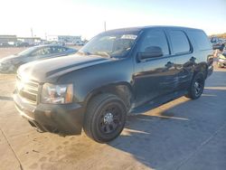 Salvage cars for sale at Grand Prairie, TX auction: 2011 Chevrolet Tahoe Police