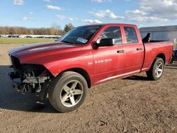 Salvage cars for sale at Columbia Station, OH auction: 2012 Dodge RAM 1500 ST