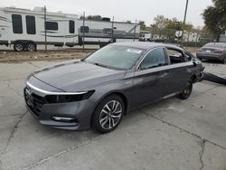 Salvage cars for sale at Sacramento, CA auction: 2019 Honda Accord Hybrid EX