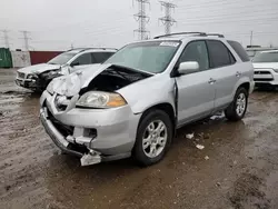 Salvage cars for sale at Elgin, IL auction: 2005 Acura MDX Touring